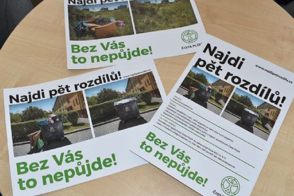 Plzeň startuje kampaň Bez Vás to nepůjde, vyzývá ke správnému nakládání s komunálním odpadem