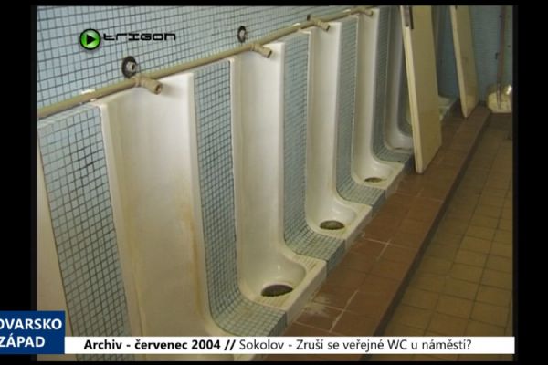 2004 – Sokolov: Zruší se veřejné WC u náměstí? (TV Západ)