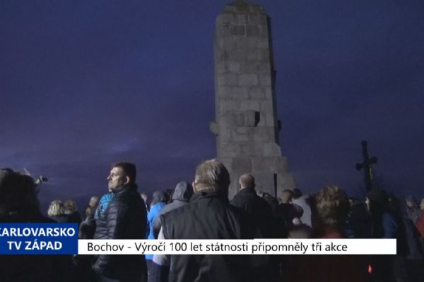 Bochov: Výročí 100 let státnosti připomněly tři akce (TV Západ)