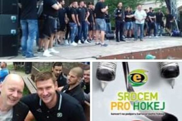 Loket: Na podporu karlovarského hokeje přijelo celé Áčko HC Energie