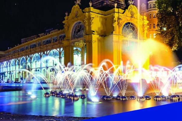 Mariánské Lázně: Dnes bude slavnostně zahájen provoz Zpívající fontány