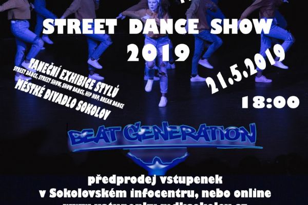 Sokolov: Divadlo roztančí Street Dance Show 2019