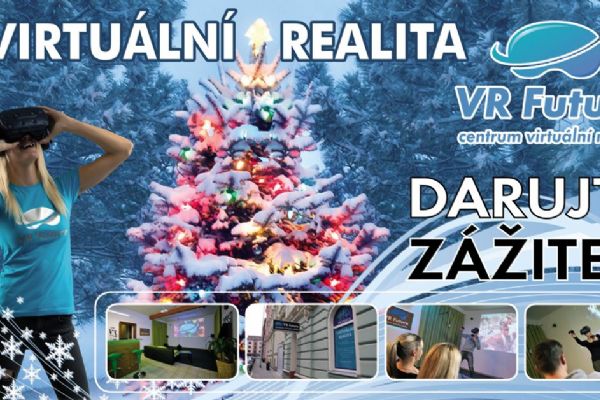 Hledáte vhodnou inspiraci na dárek k Vánocům? Udělejte radost dárkovým poukazem do světa virtuální reality v Plzni! 