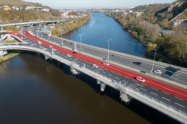 Druhá etapa rekonstrukce Barrandovského mostu začne v polovině května
