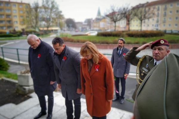 Sokolov: Město uctilo památku válečných veteránů