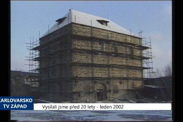 2002 – Cheb: Hradní kaple prochází rekonstrukcí (TV Západ)
