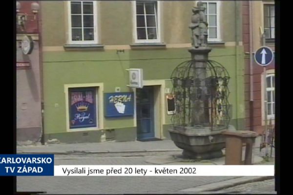 2002 – Cheb: Město chce kvůli hernám změnit Územní plán (TV Západ)