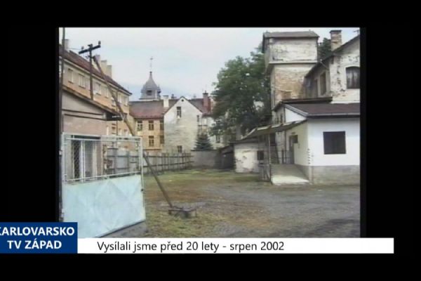 2002 – Cheb: Město nabízí k pronájmu bývalý pivovar (TV Západ)