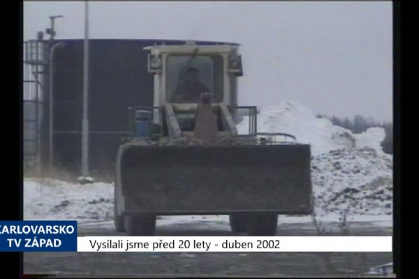 2002 – Cheb: Odpady musí platit i obyvatelé s dlouhodobým pobytem (TV Západ)