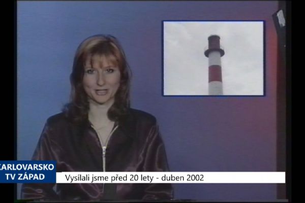 2002 – Cheb: Teplo zlevní od 1. května (TV Západ)