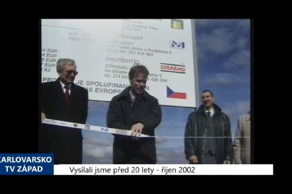 2002 – Cheb: Výstavba Průmyslového parku byla zahájena (TV Západ)