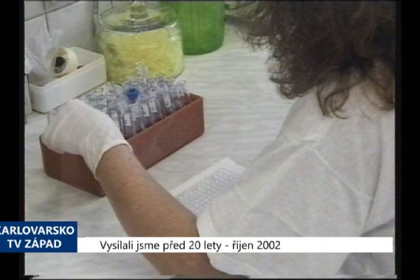 2002 – Chebsko: Z dvaceti testovaných prostitutek byly 3 HIV pozitivní (TV Západ)