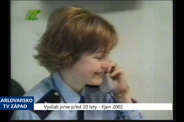 2002 – Region: Policie má nové předčíslí 974 (TV Západ)