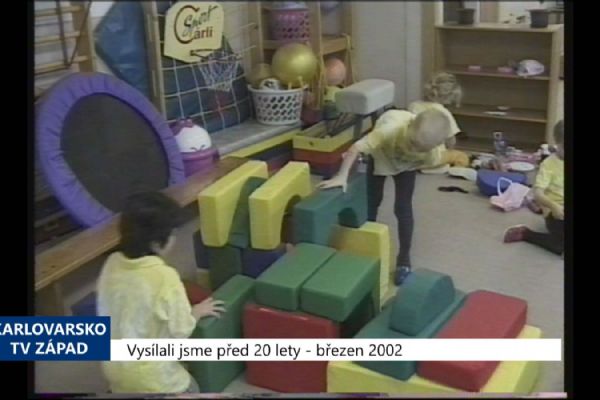 2002 – Sokolov: Poplatky v mateřinkách se pro občasnou docházku zvýší (TV Západ)