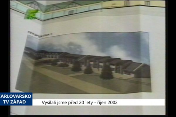 2002 – Sokolov: Příprava 47 parcel se dotacemi zrychlí (TV Západ)