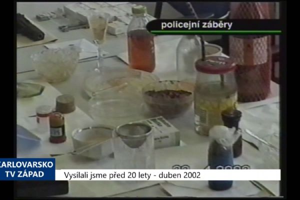 2002 – Sokolovsko: Policie zadržela čtyřčlenný drogový gang (TV Západ)