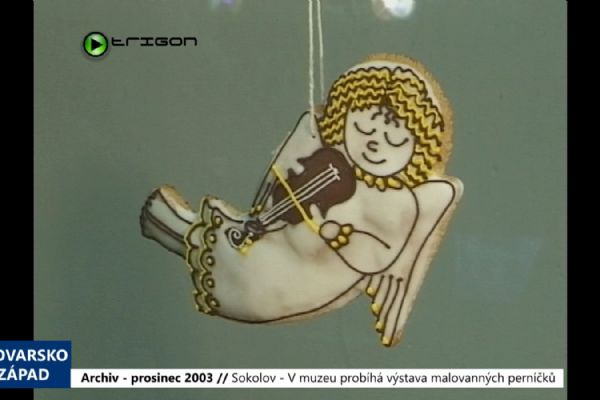 2003 – Sokolov: V muzeu probíhá výstava malovaných perníčků (TV Západ)