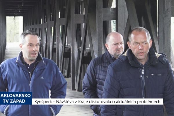 Kynšperk: Návštěva z Kraje diskutovala o aktuálních problémech (TV Západ)