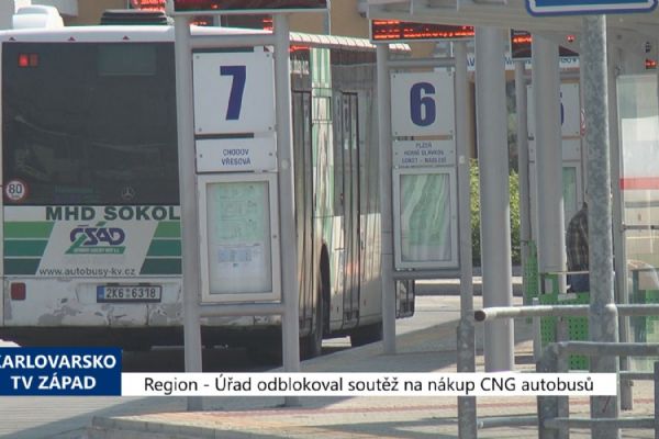 Region: Úřad odblokoval soutěž na nákup CNG autobusů (TV Západ)