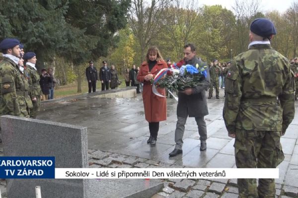 Sokolov: Lidé si připomněli Den válečných veteránů (TV Západ)