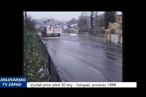1999 – Cheb: Mladík bodl kolemjdoucího do břicha (TV Západ)