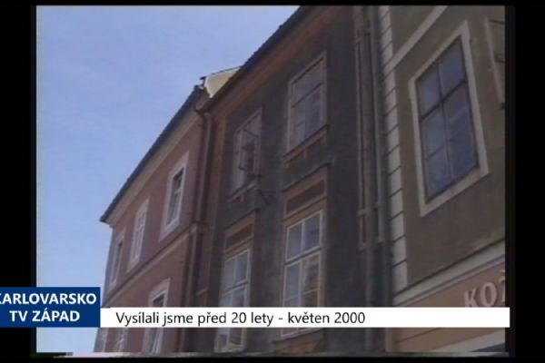 2000 – Cheb: Podnapilý muž vyskočil z okna (TV Západ)