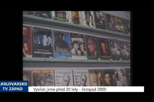 2000 – Cheb: Rekonstrukce kina Svět vyšla na 10 milionů (TV Západ)