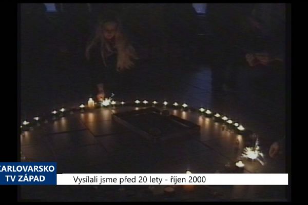 2000 – Cheb: V Galerii Růžový kopeček vystavuje Svatopluk Klimeš (TV Západ)
