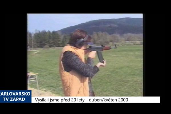 2000 – Dolní Žandov: Střelecké soutěže se zúčastnili soutěžící z řady zemí (TV Západ)
