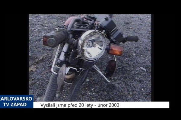 2000 – Region: Riskantní předjížděcí manévr stál motocyklistu život (TV Západ)
