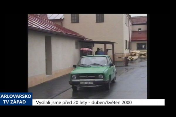 2000 – Sokolov: Kostel sv. Antonína Paduánského se dočká opravy (TV Západ)