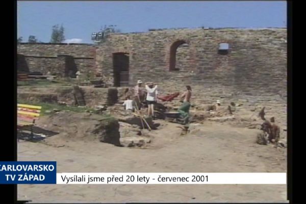 2001 – Cheb: Město chce zapsat hrad na seznam UNESCO (TV Západ)