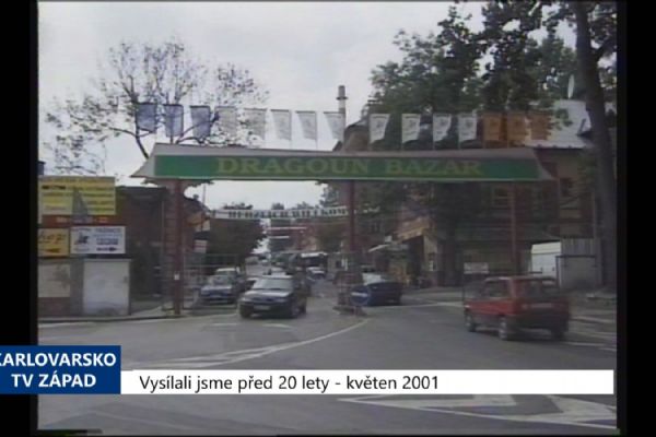2001 – Cheb: Spor ohledně pronájmu Dragounu pokračuje (TV Západ)