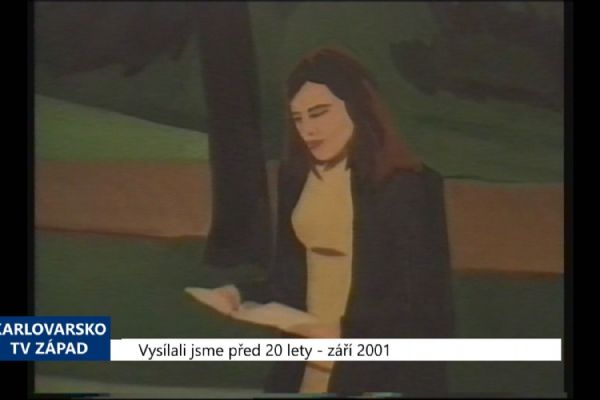 2001 – Cheb: V galerii U Kamene vystavuje Petr Malina (TV Západ)