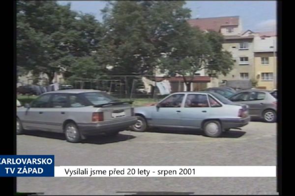 2001 – Sokolov: Úpravy K.H.Borovského zlepší parkování (TV Západ)