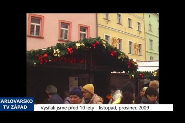2009 – Cheb: Startují tradiční trhy na náměstí (3905) (TV Západ)