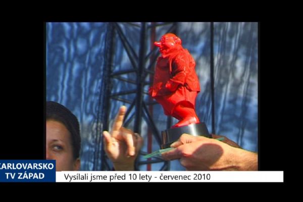 2010 – Sokolov: Festival zvolil za papaláše roku D. Ratha (4086) (TV Západ)