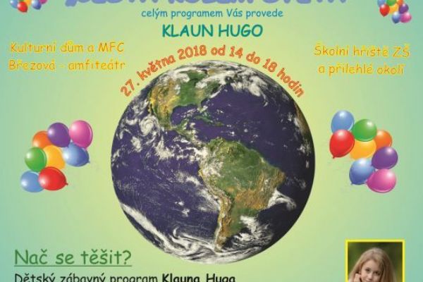 Březová: Návštěvníci oslav Dětského dne se letos vydají na Cestu kolem světa 