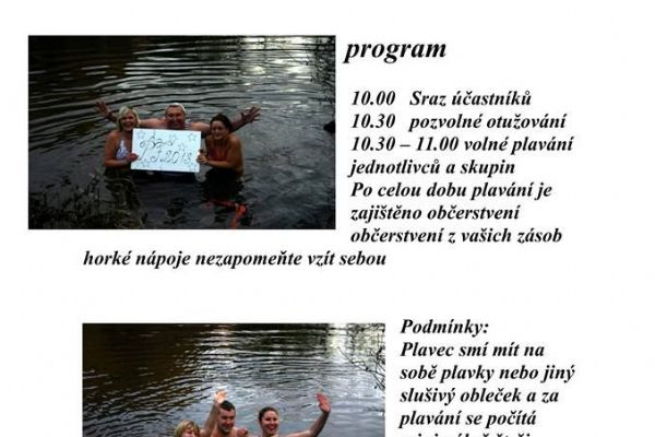 Cheb: Tradiční silvestrovské plavání začíná v 10 hodin