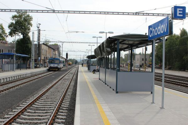 Chodov: Ve městě opět po roce zastavují vlaky