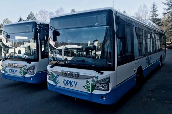 Karlovy Vary: Dopravní podnik pořídil 5 nových autobusů