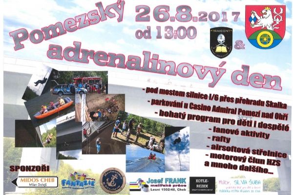 Pomezí nad Ohří: Obec zve na adrenalinový den
