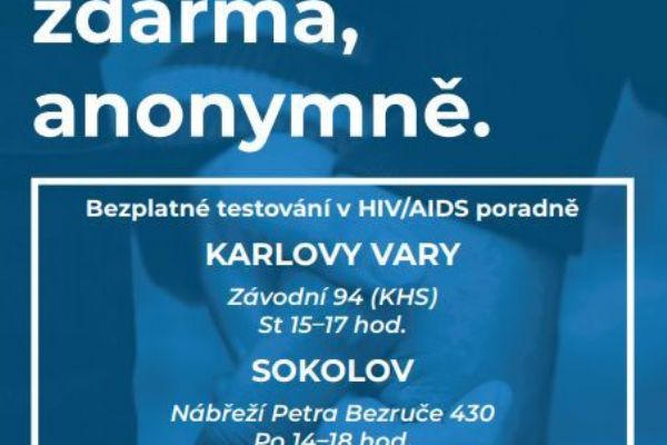 Sokolov: Bezplatné testy na HIV/AIDS 