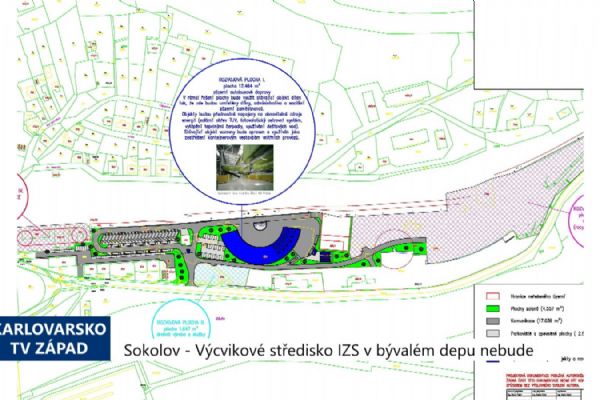 Sokolov: Výcvikové středisko IZS v bývalém depu nebude (TV Západ)