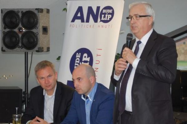 Hnutí ANO mělo sněm v Plzni, lídrem krajské kandidátky má být Miloslav Zeman