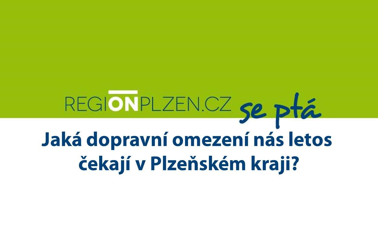 Jaká dopravní omezení čekají letos Plzeňský kraj?