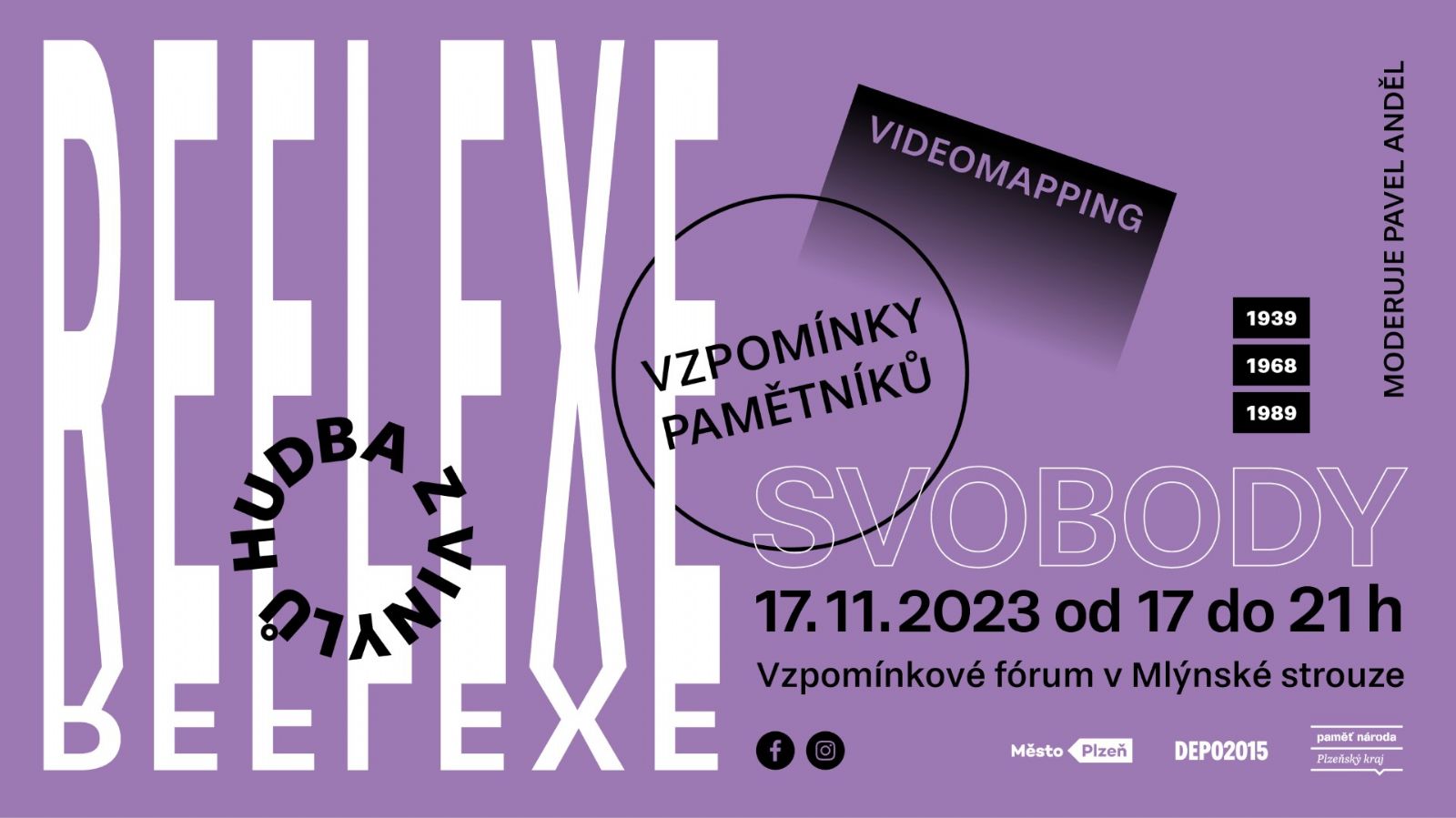 Premiérové Reflexe budou 17. listopadu v Plzni patřit svobodě