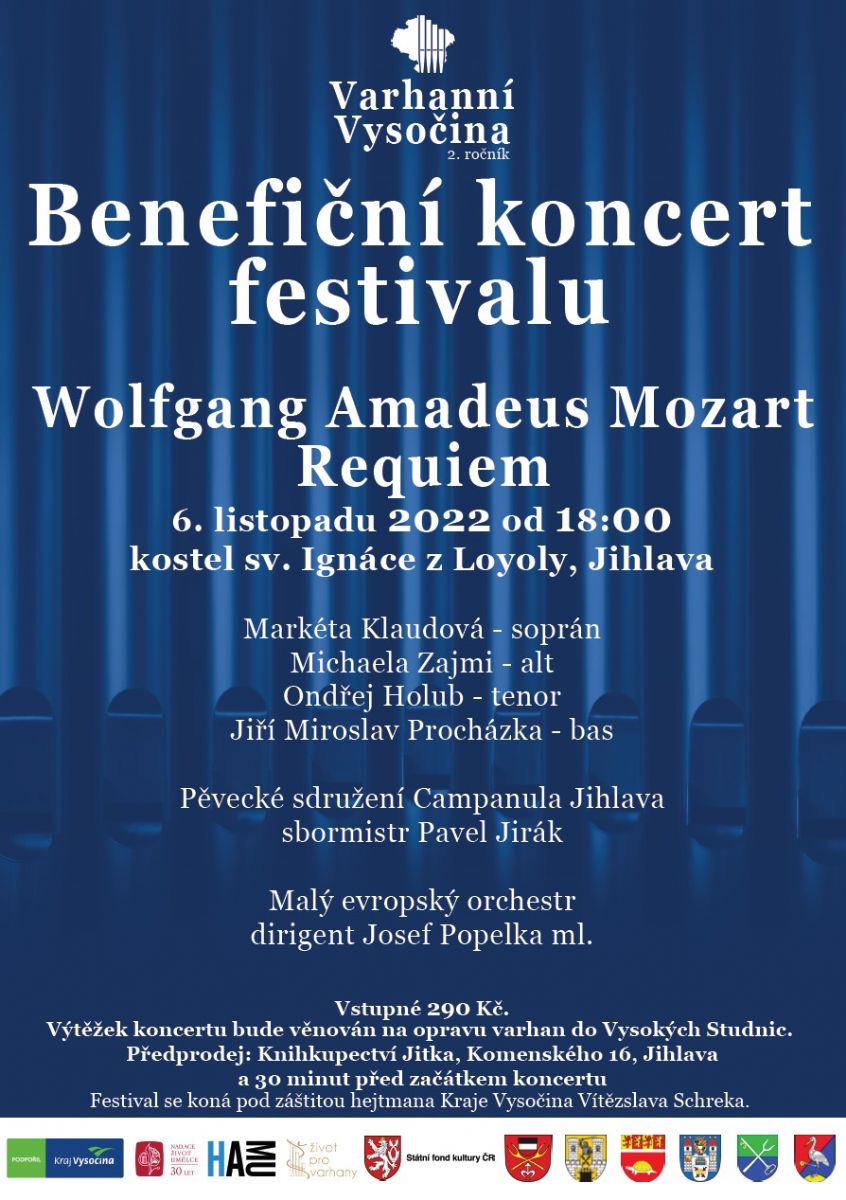 Mimořádný koncert festivalu Varhanní Vysočina