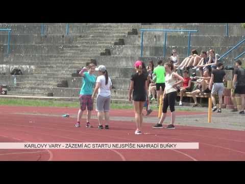 Karlovy Vary: Zázemí sportovců na AC Start nejspíše nahradí buňky (TV Západ)