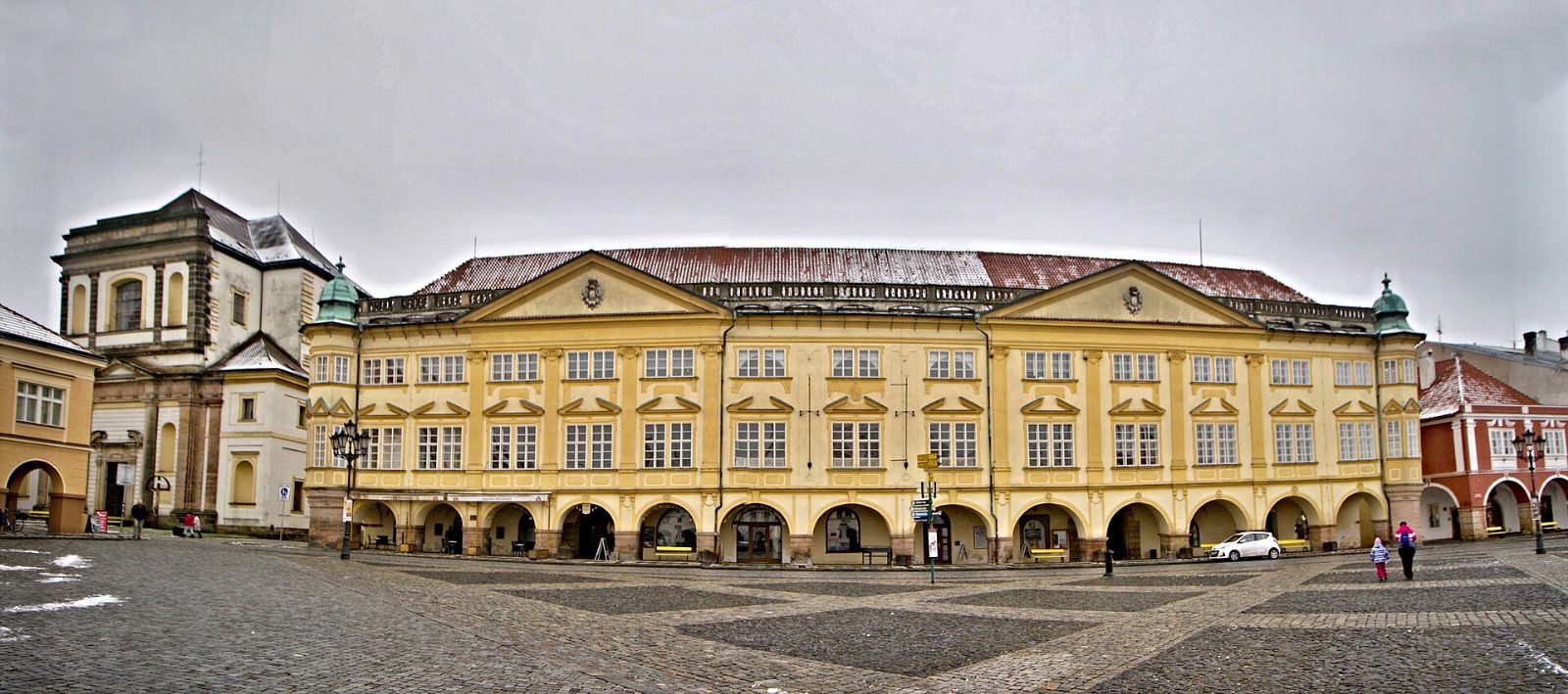 Rekonstrukce Valdštejnského zámku v Jičíně